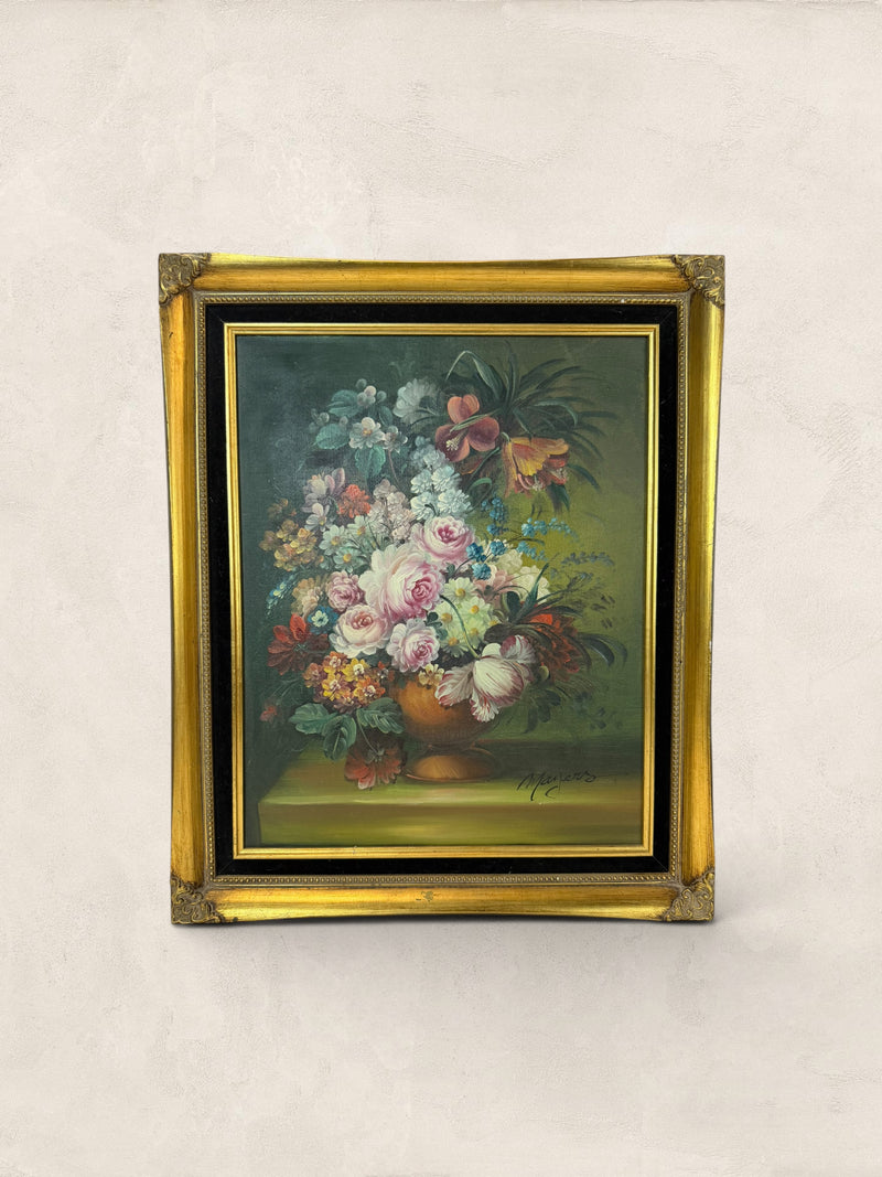 English Floral Giclee Print