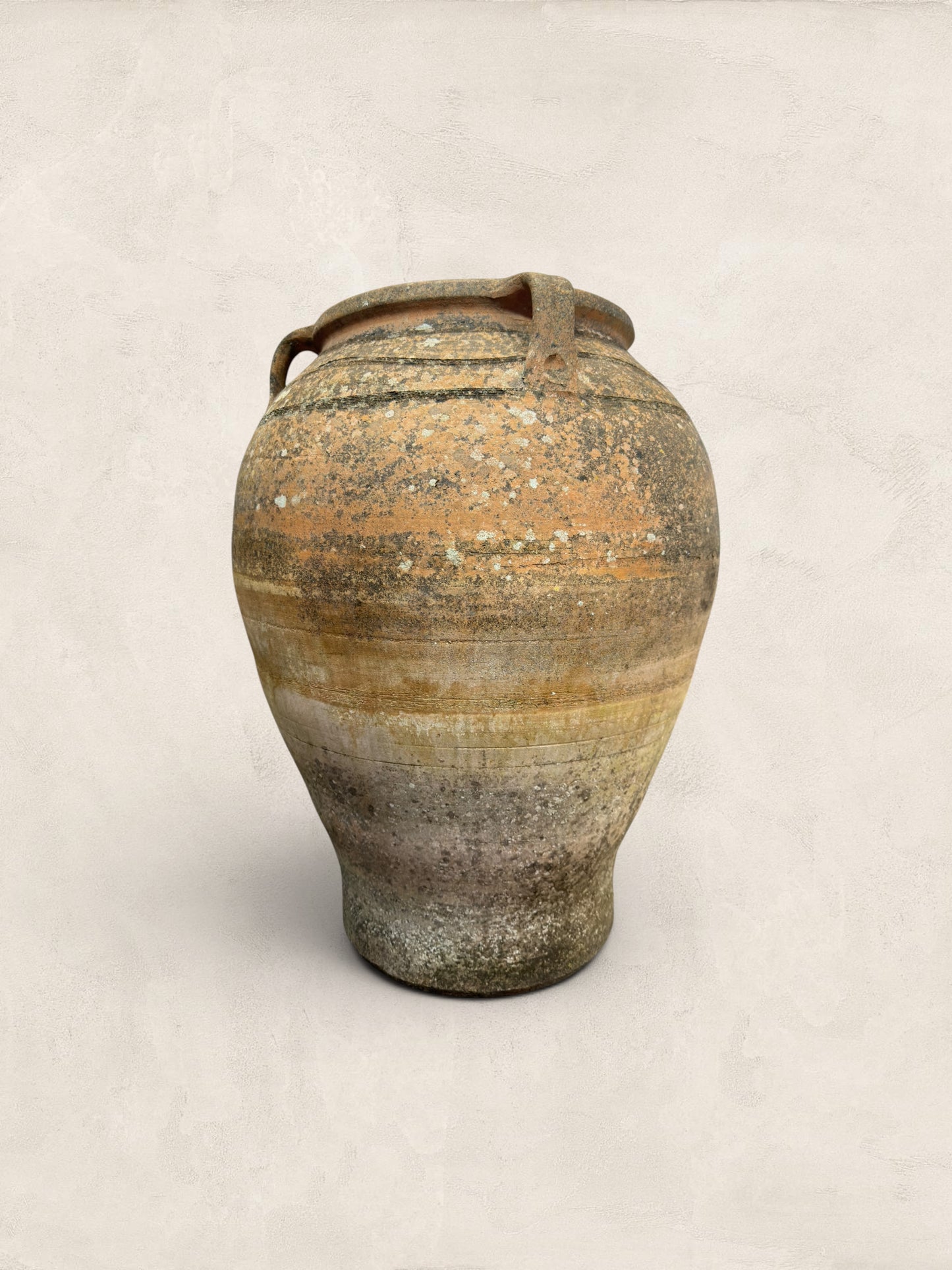 Pair of Large Mediterranean Terracotta Olive Jars