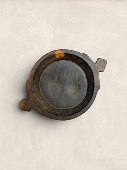 Hand-Carved Primitive Parat Bowl
