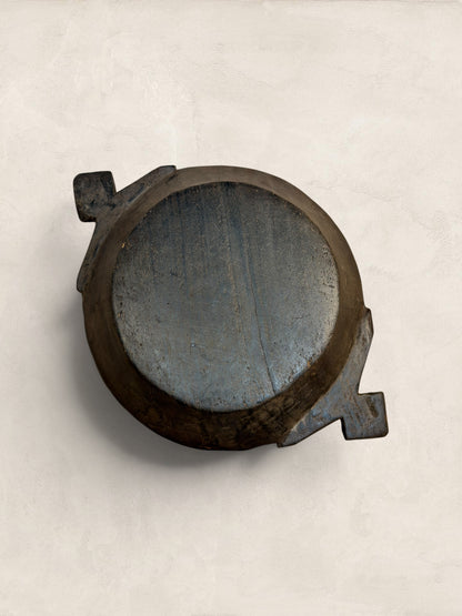 Hand-Carved Primitive Parat Bowl