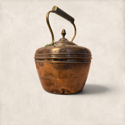 Large Copper Kettle