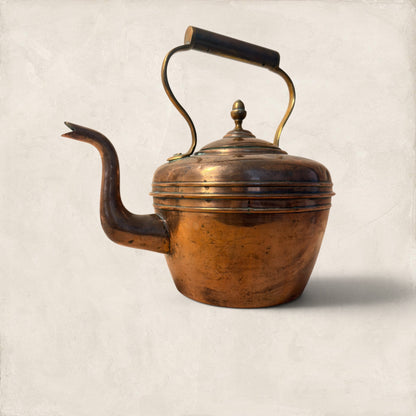 Large Copper Kettle