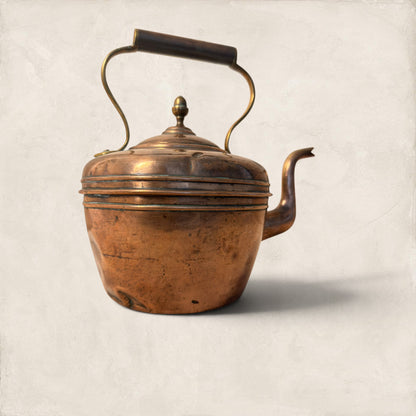 Large Copper Kettle