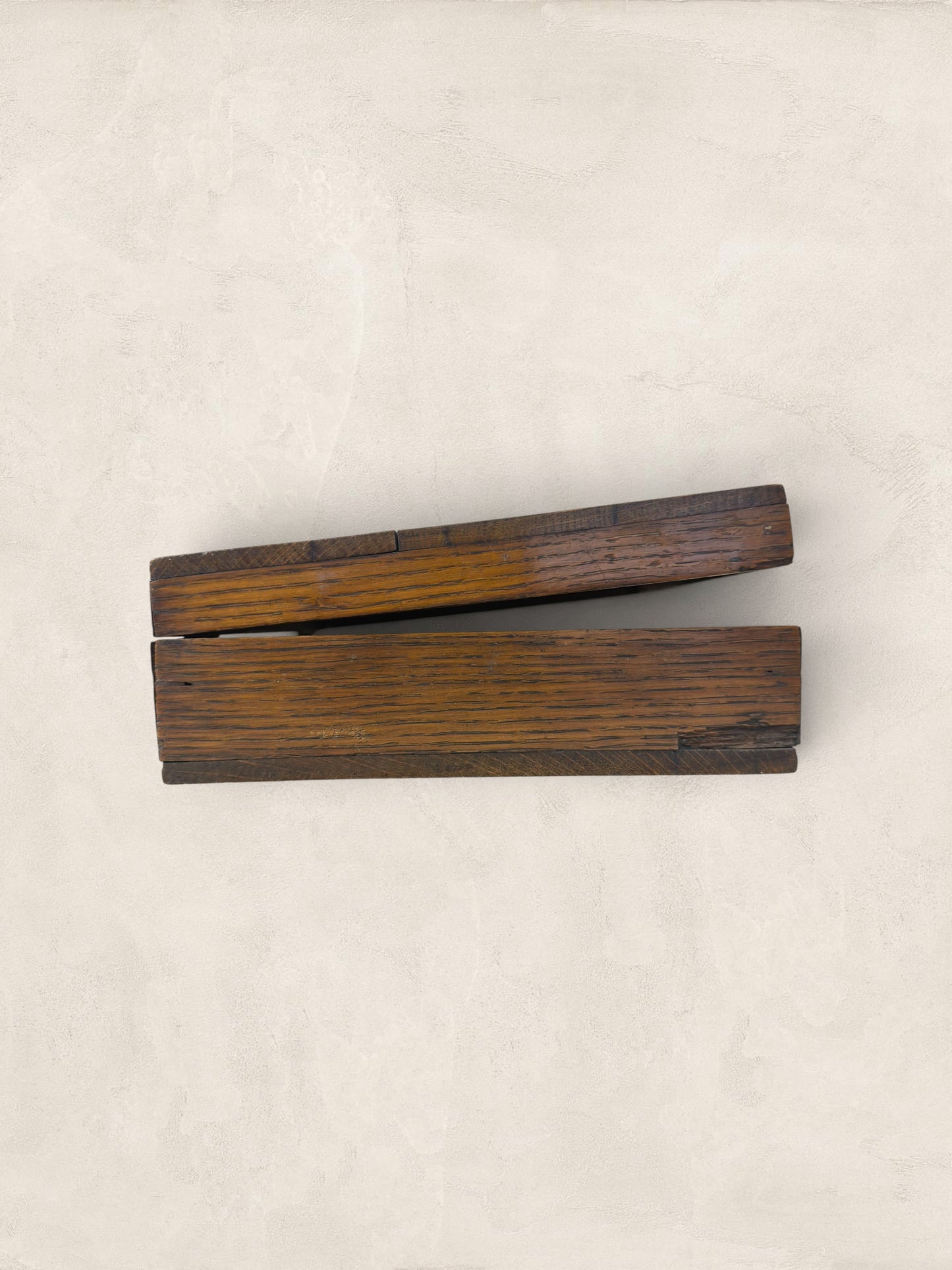 Victorian Hinged Oak Box