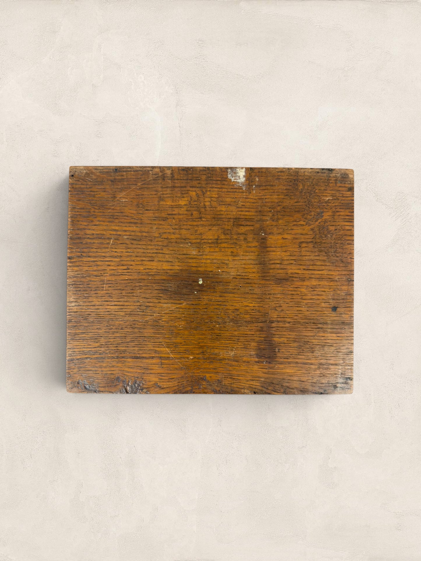Victorian Hinged Oak Box