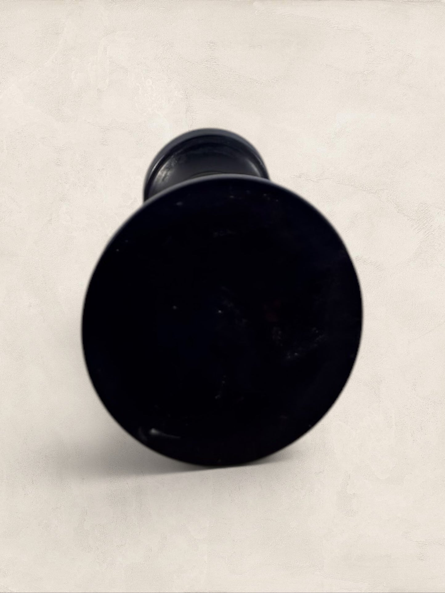 English Small Ebony Candlestick