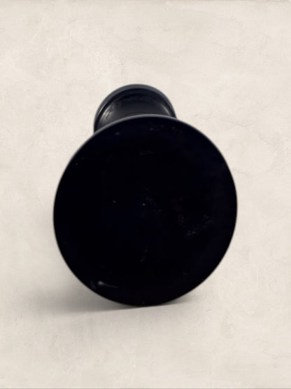 English Small Ebony Candlestick