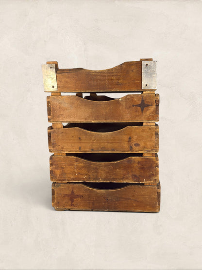 English Bronnley Pine Soap Crates