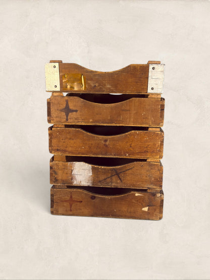 English Bronnley Pine Soap Crates