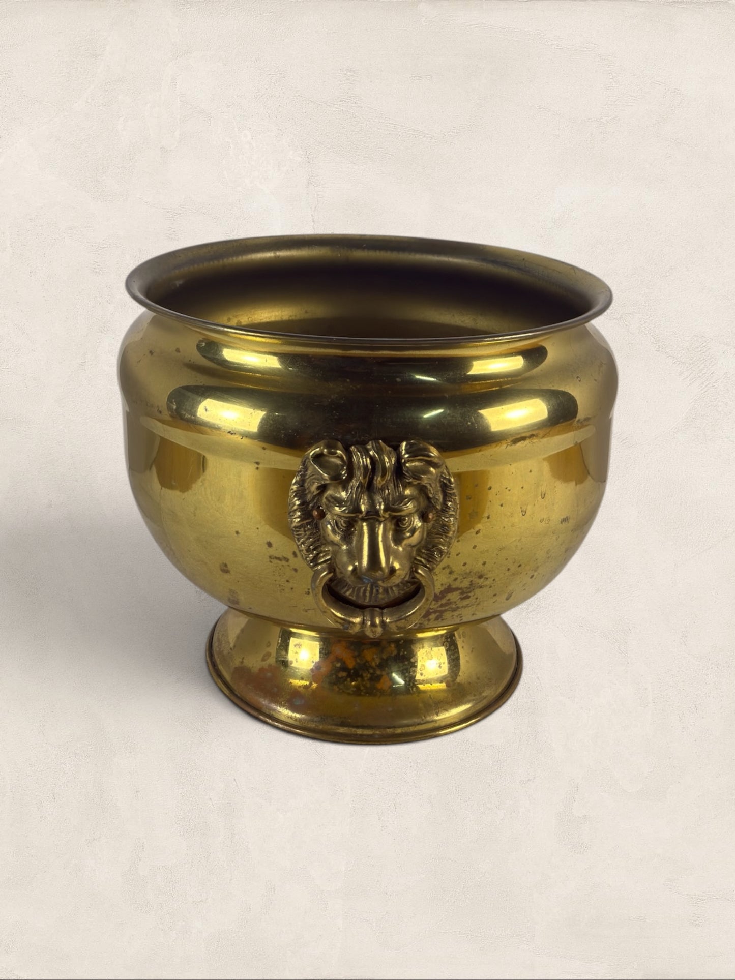 English Brass Jardinere Planter