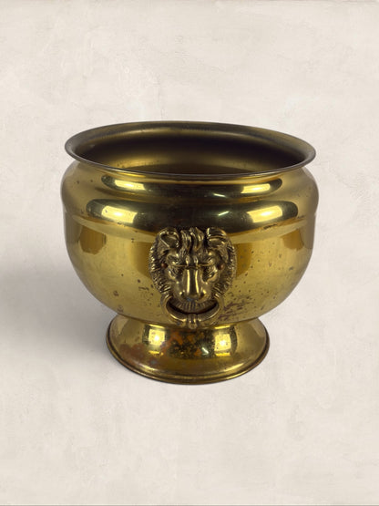 English Brass Jardinere Planter