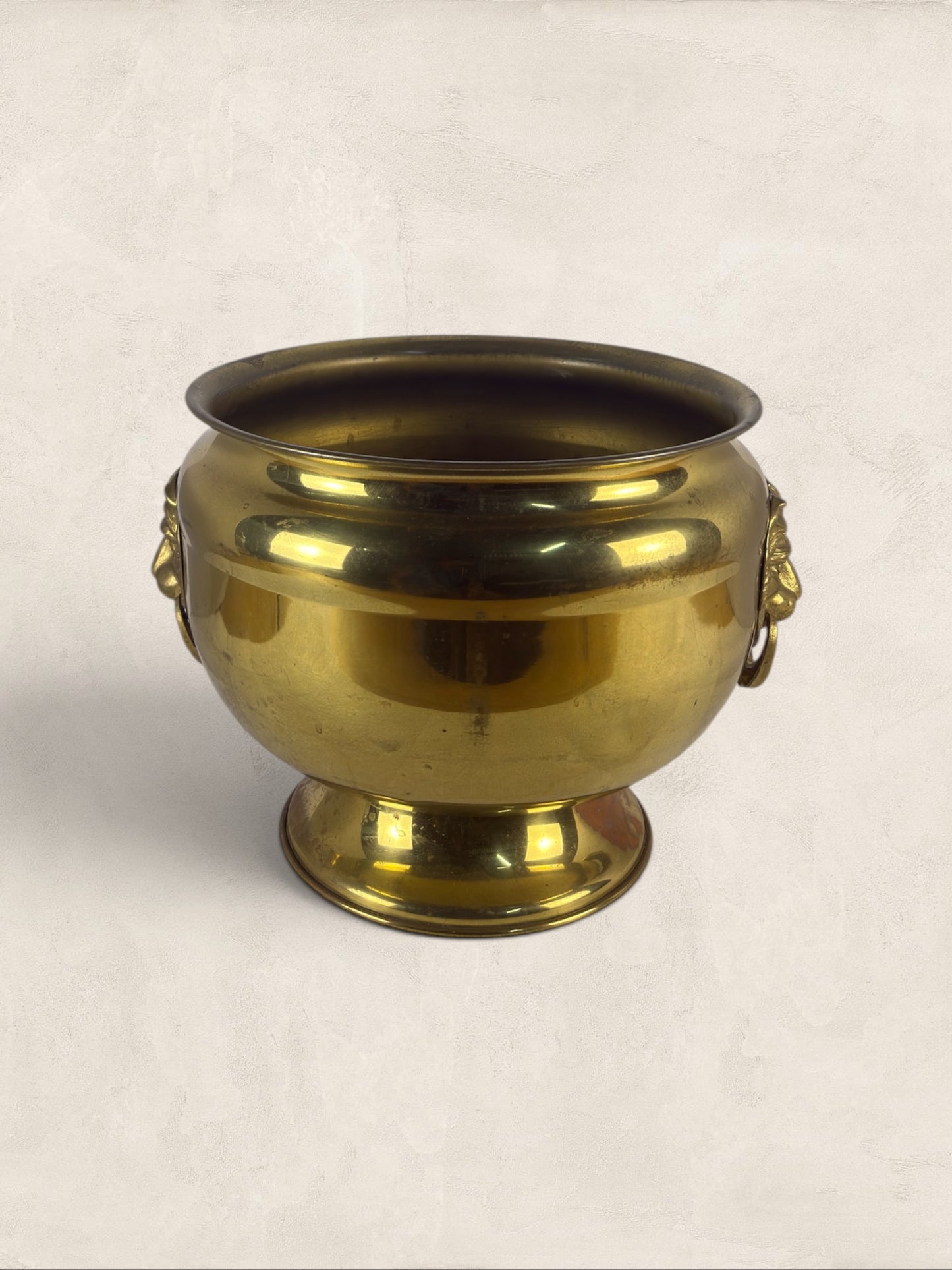 English Brass Jardinere Planter