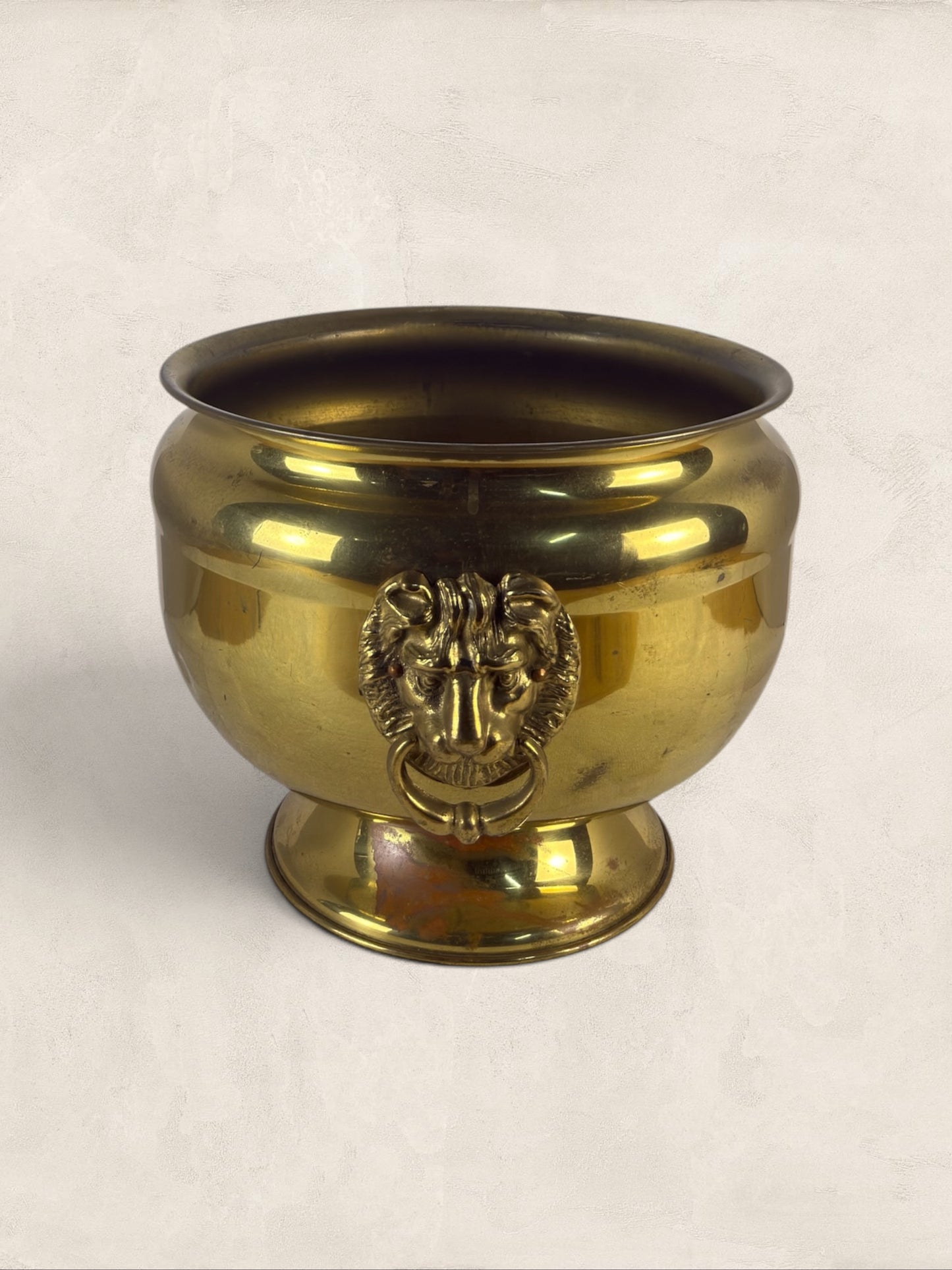 English Brass Jardinere Planter