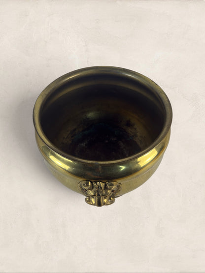 English Brass Jardinere Planter