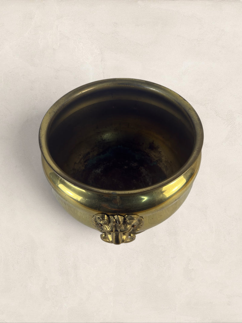 English Brass Jardinere Planter