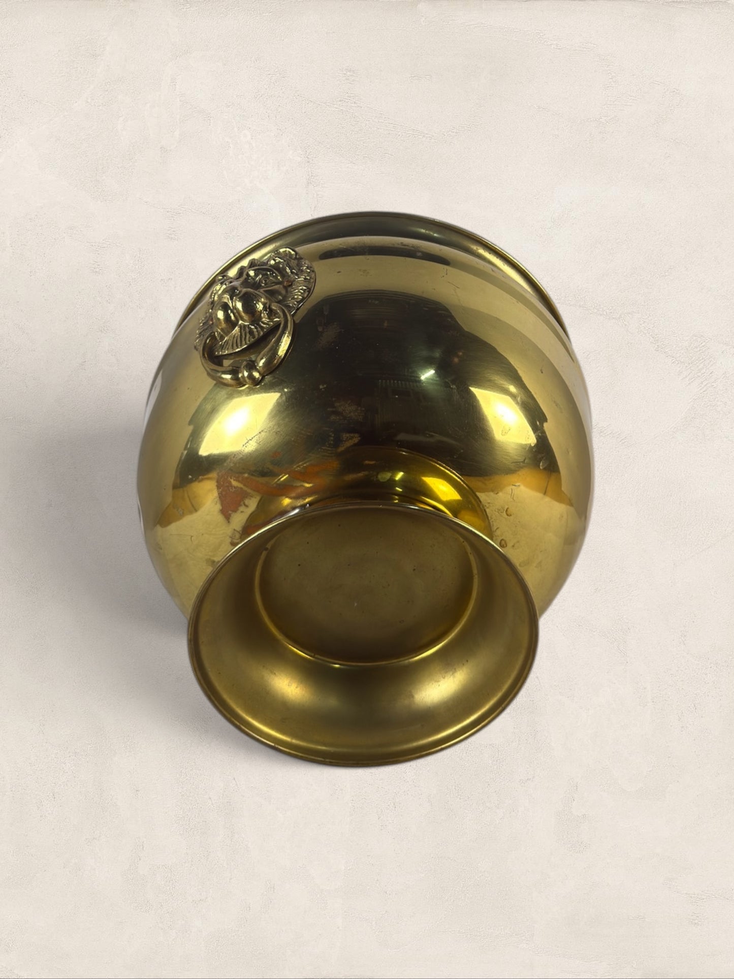 English Brass Jardinere Planter