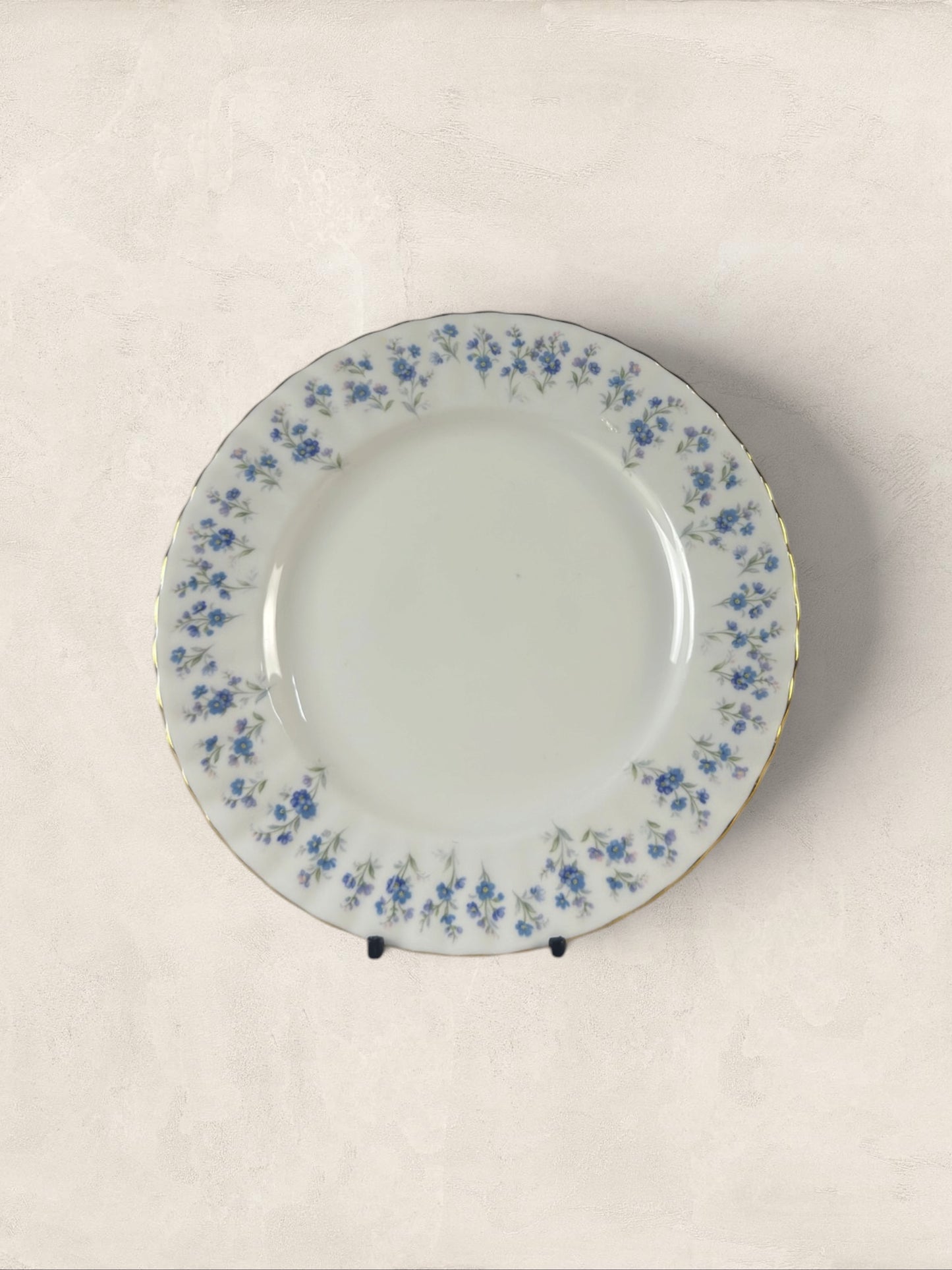 English Royal Albert 'Memory Lane' 8 inch Plates, Set of Two