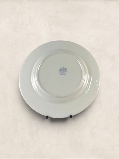 English Royal Albert 'Memory Lane' 8 inch Plates, Set of Two