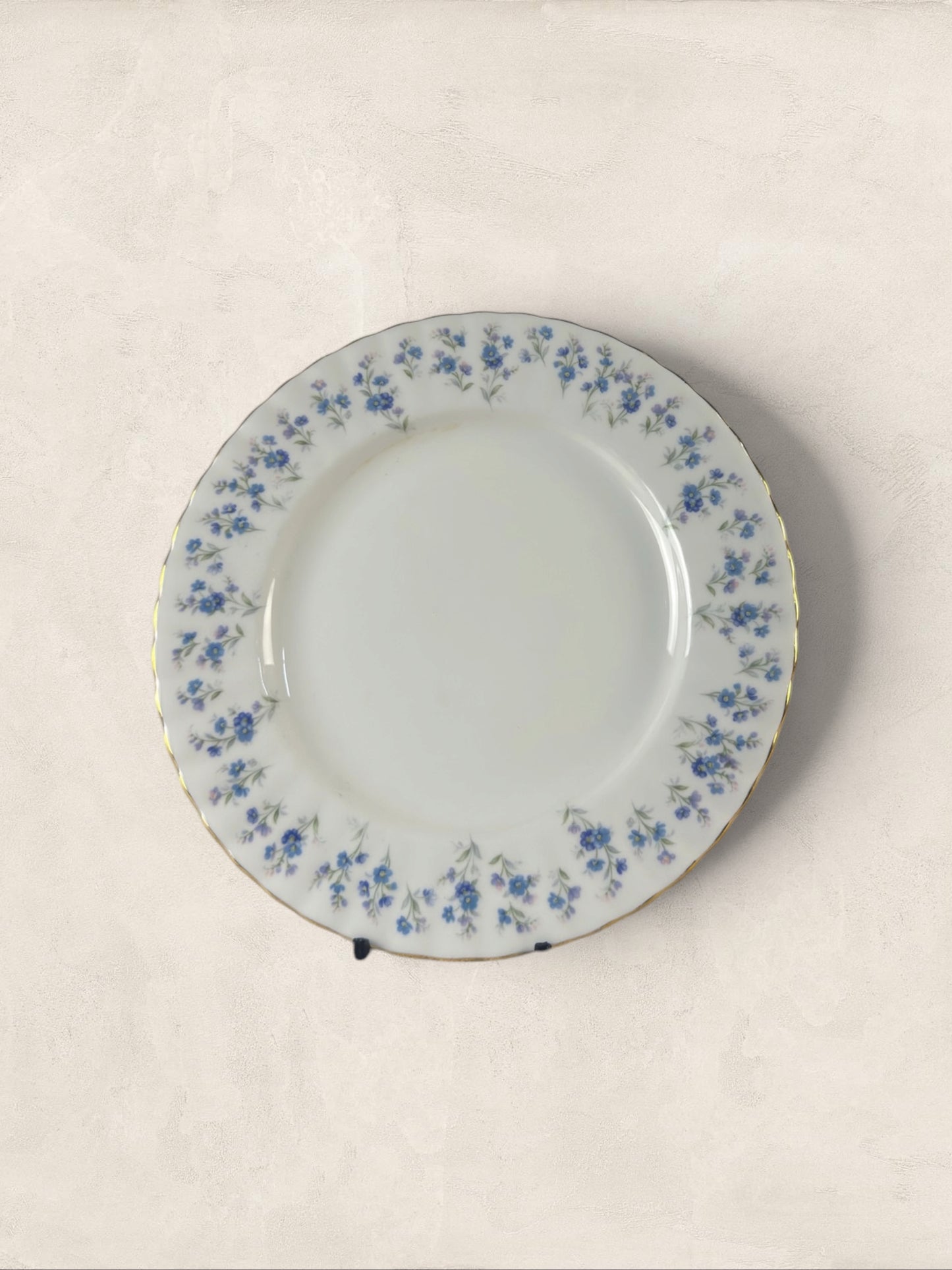 English Royal Albert 'Memory Lane' 8 inch Plates, Set of Two