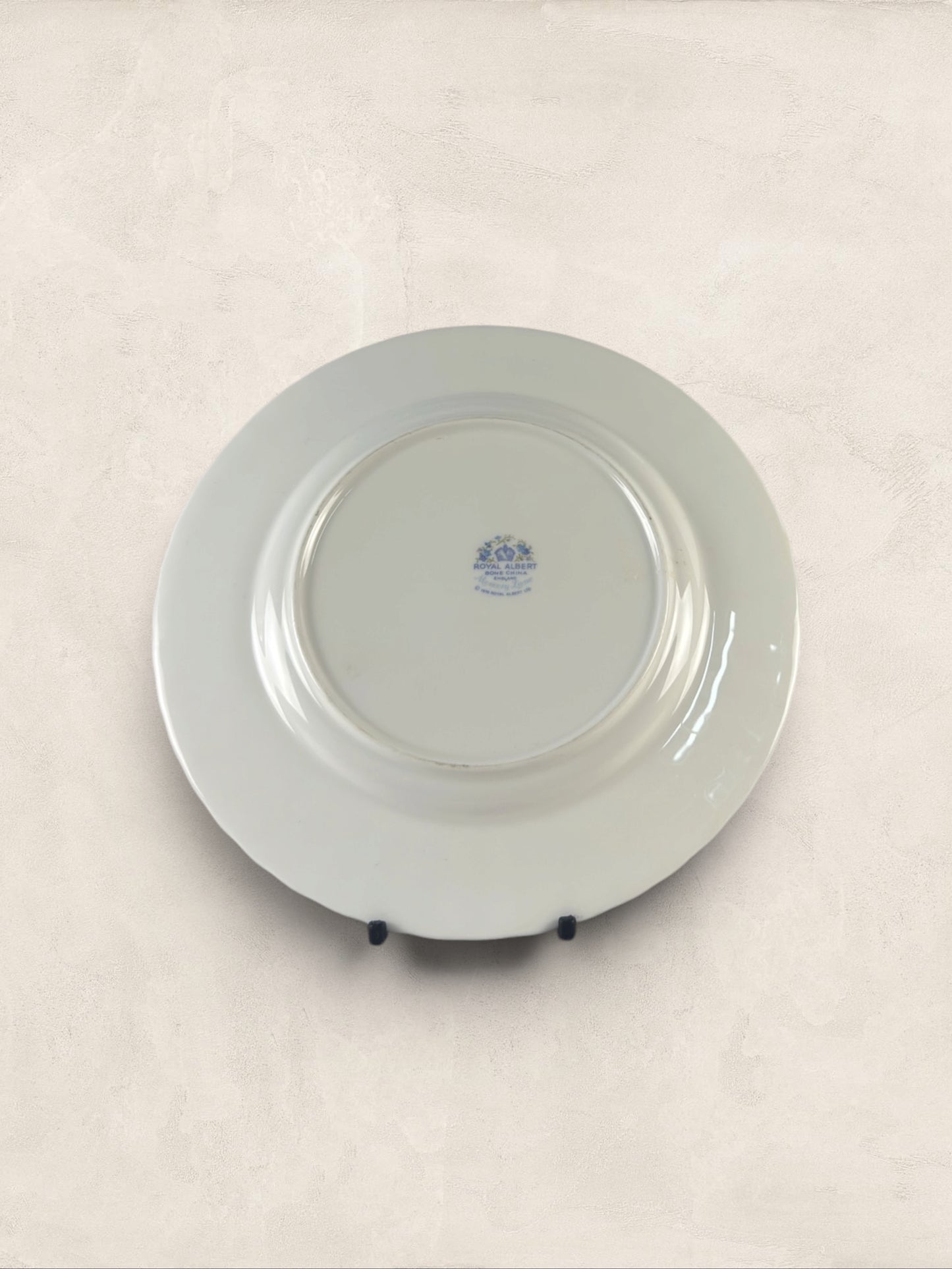 English Royal Albert 'Memory Lane' 8 inch Plates, Set of Two
