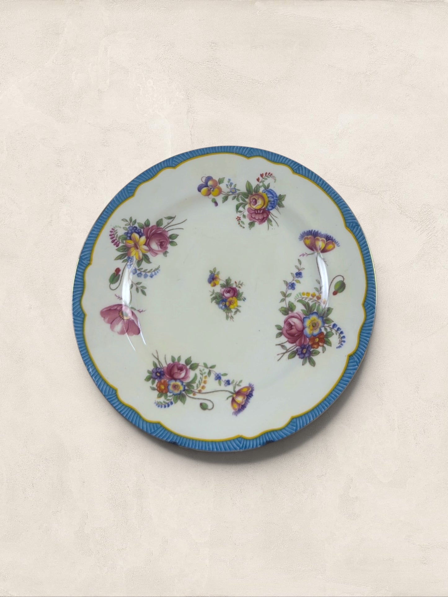 English Aynsley Side Plates, Set of Two