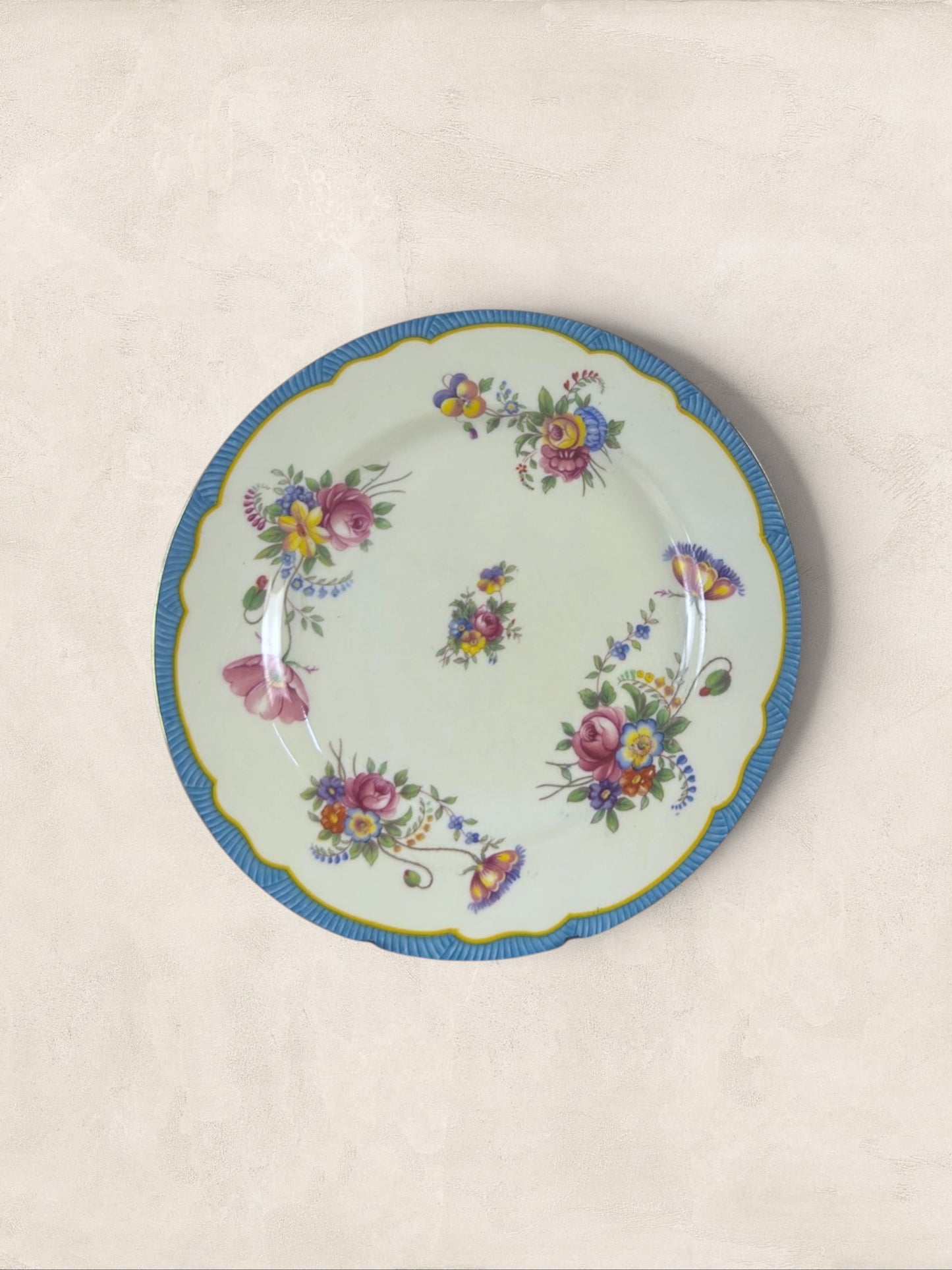 English Aynsley Side Plates, Set of Two