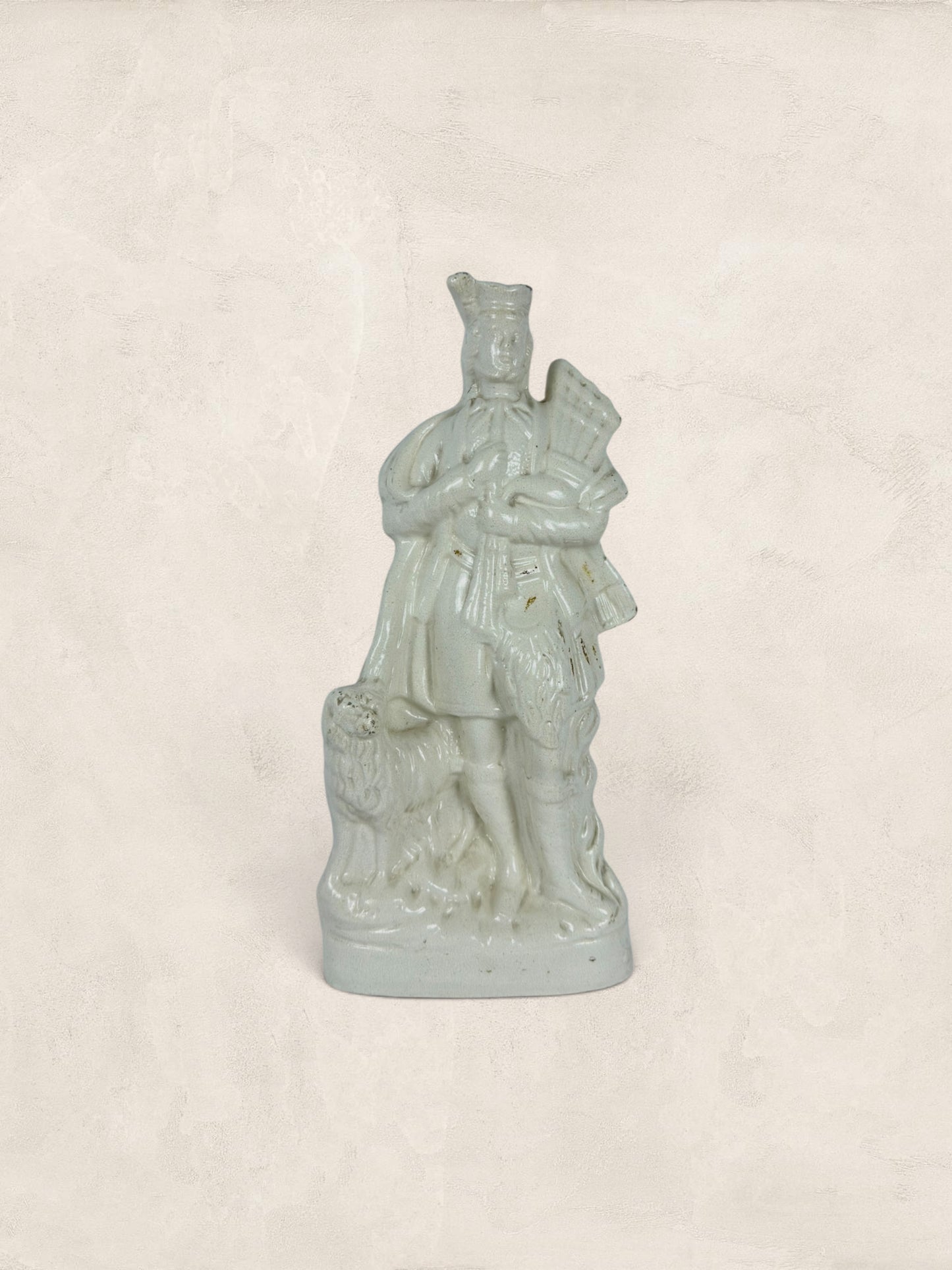 Ceramic Scottish piper