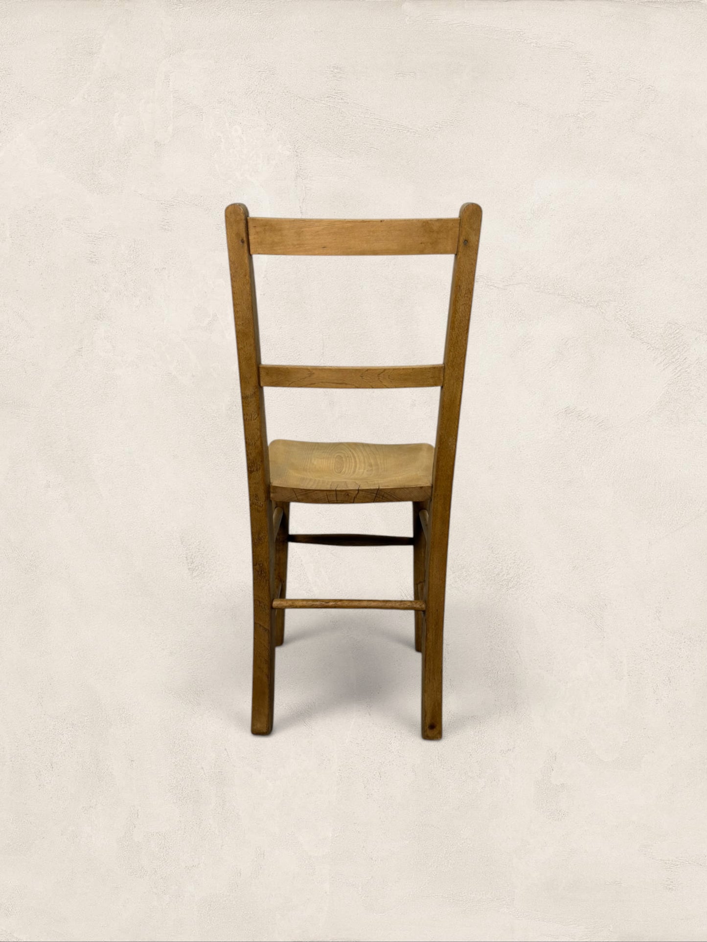 English Pine Ladder-Back Dining Childs Chair
