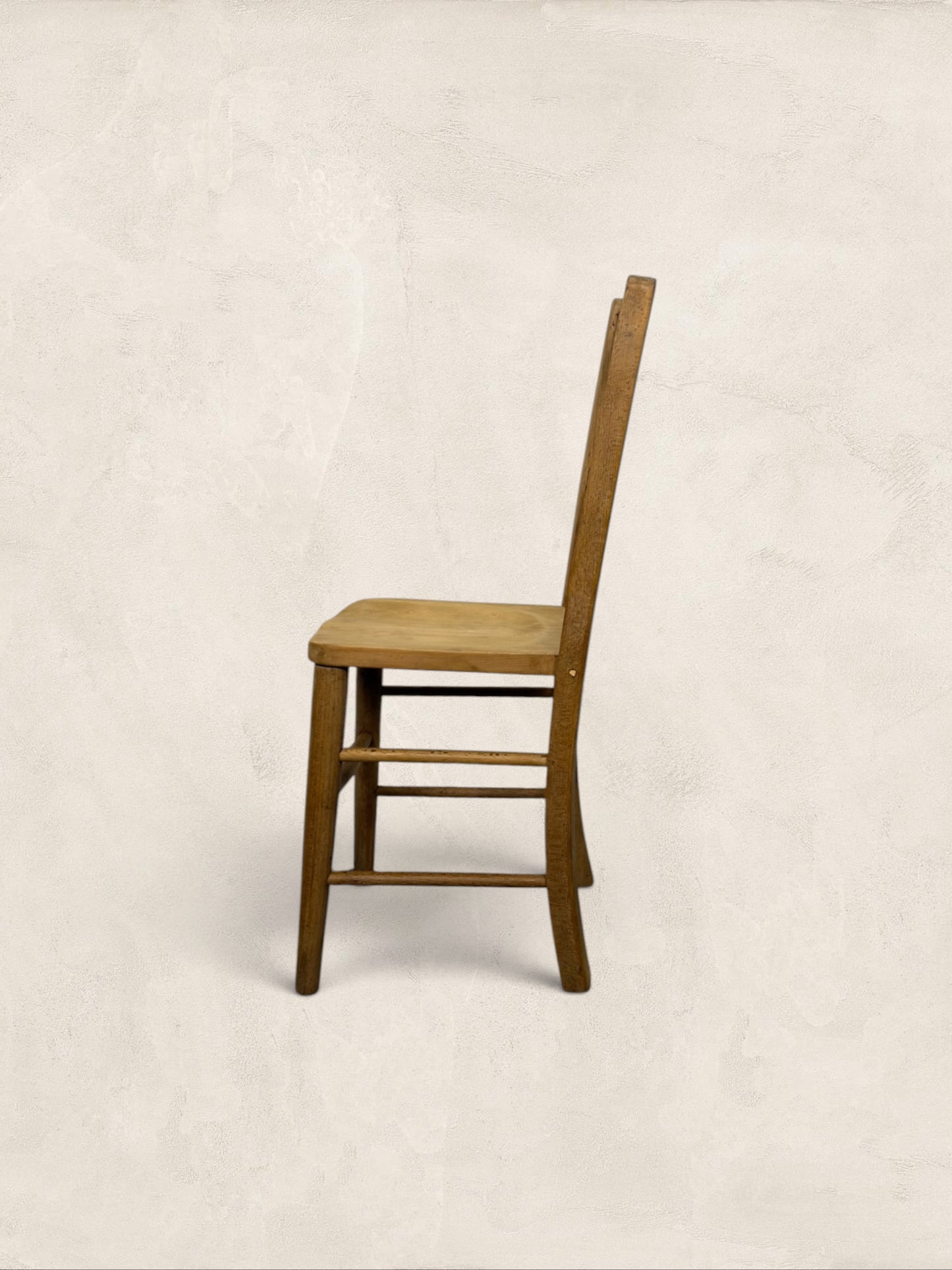 English Pine Ladder-Back Dining Childs Chair