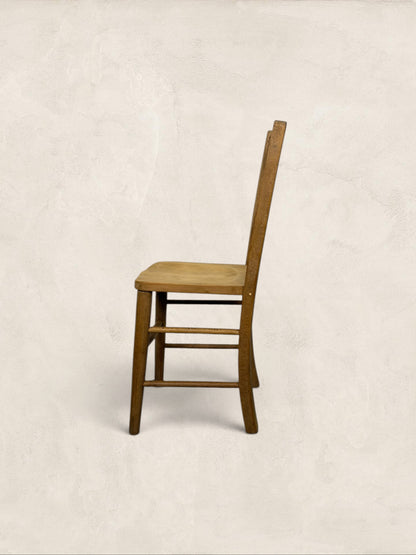 English Pine Ladder-Back Dining Childs Chair