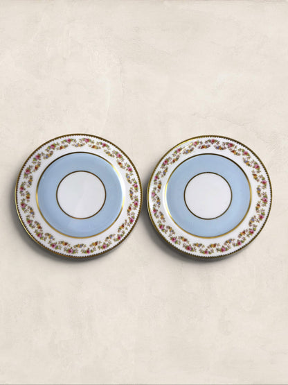 English Pair of Paragon Fine Bone China Saucers