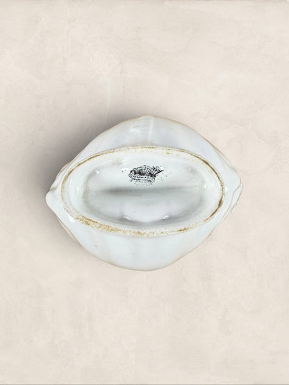 English Grimwades Ironstone Shell Jelly Mould