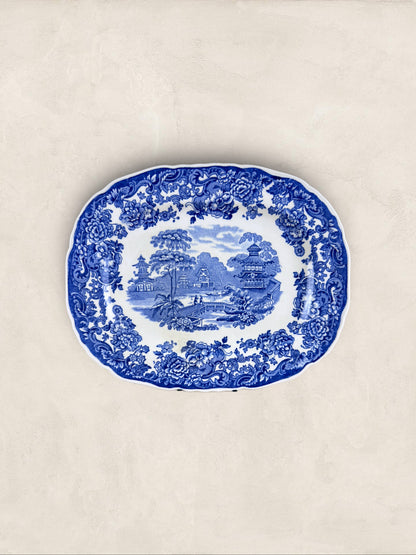 English Wedgewood Queens Ware "Chinese" Platter