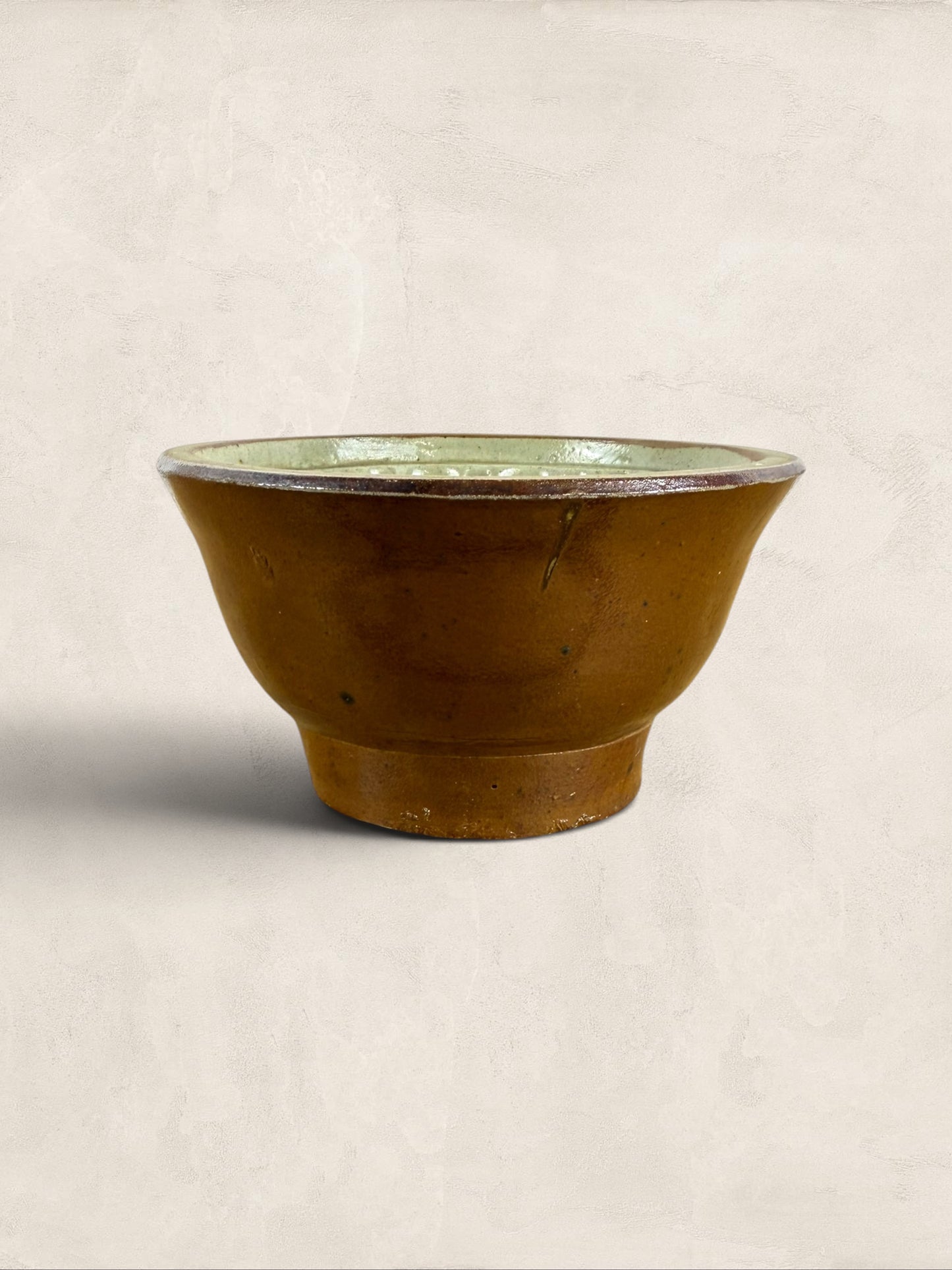 English Stoneware Jelly Mould Bowl