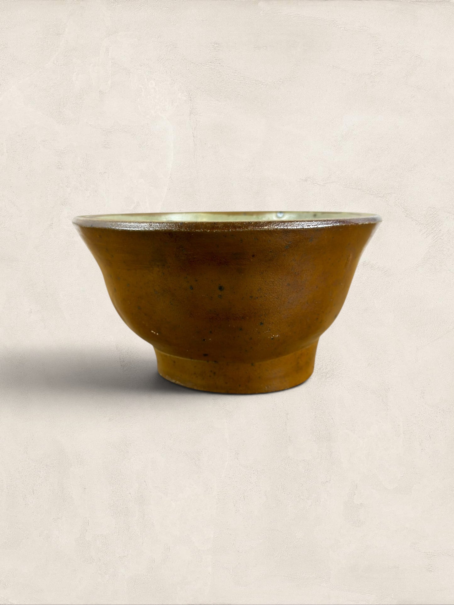 English Stoneware Jelly Mould Bowl