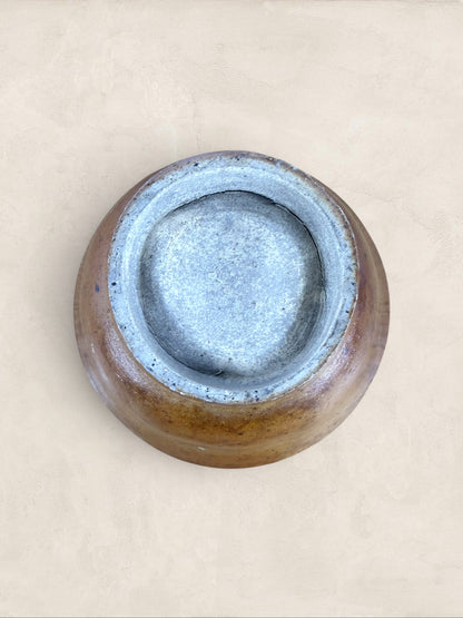 English Stoneware Jelly Mould Bowl
