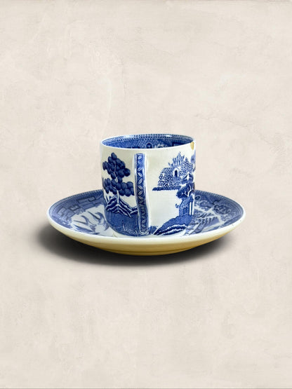 English Wedgwood ‘Willow’ Coffee Cup and Saucer
