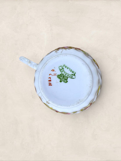 English Teacup, Saucer and Side Plate, Aynsley