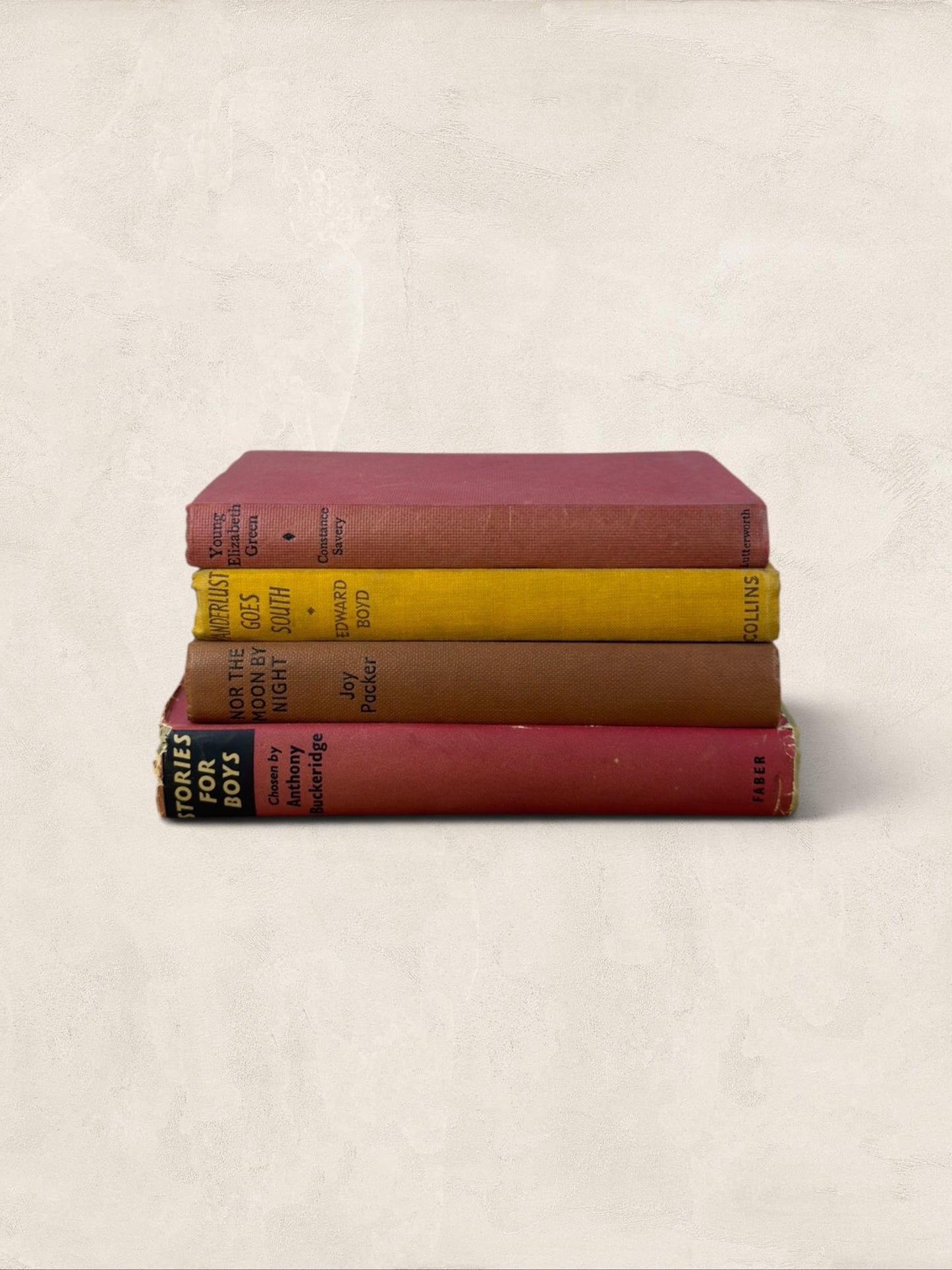 Selection of English Antique Books