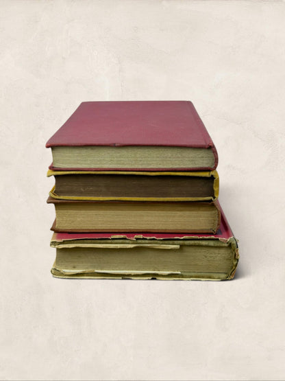 Selection of English Antique Books