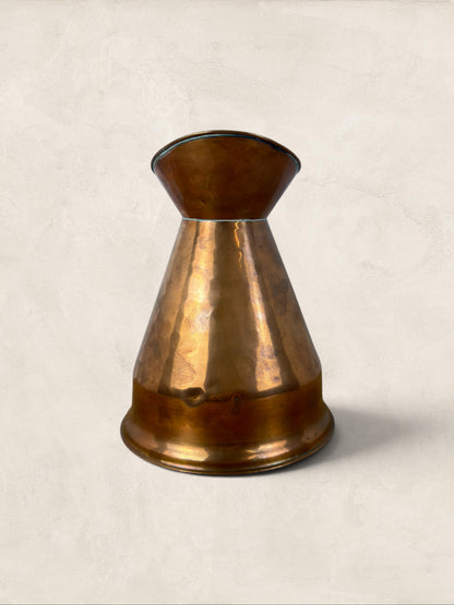 English Hammered Copper Water Ewer