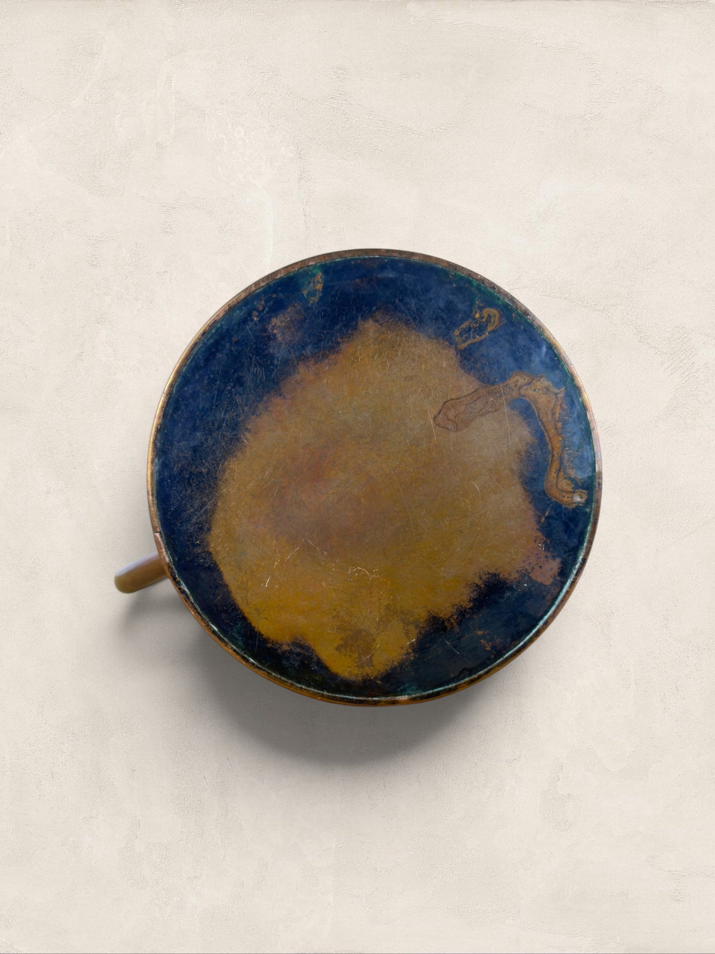 English Hammered Copper Water Ewer