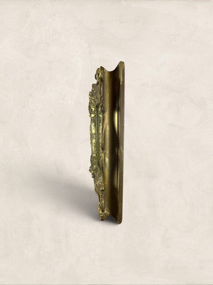 English Giltwood and Gesso Wall Mirror in the Rococo Revival Style