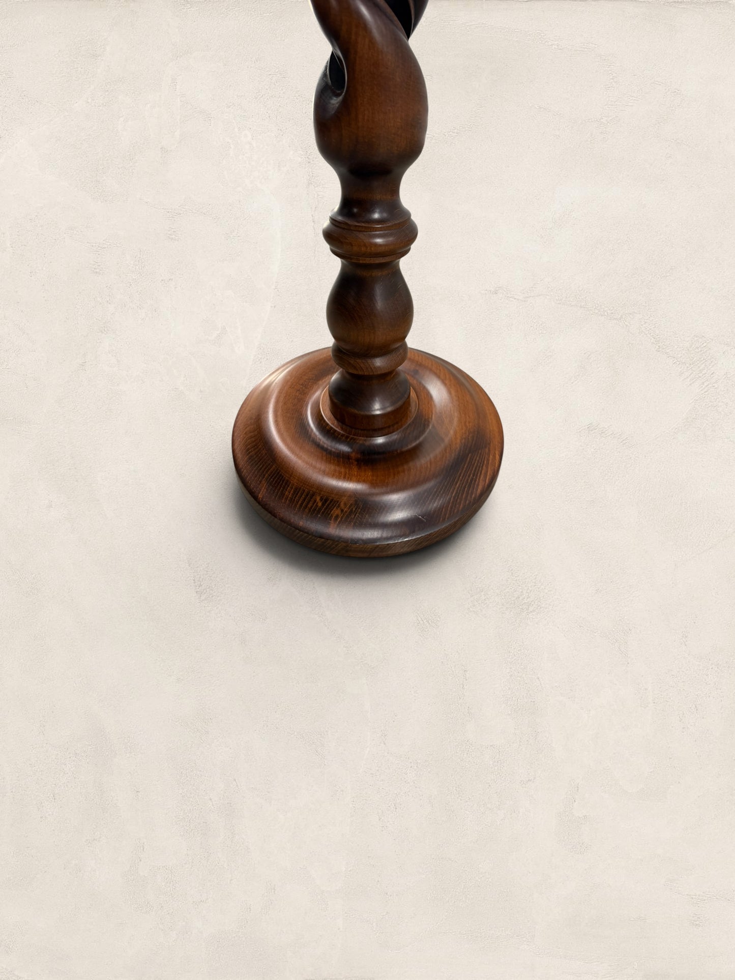 Large Barley Twist Wooden Plant Stand