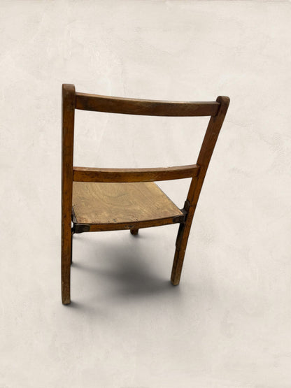 English Pine Children's Chairs, Set of Four