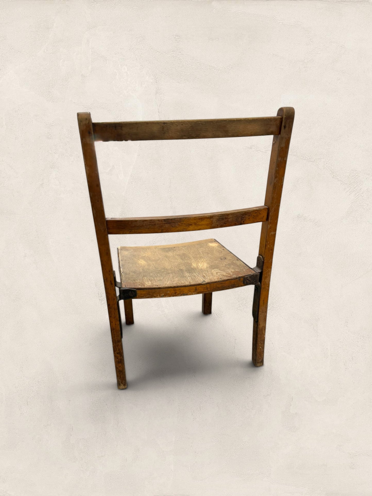 English Pine Children's Chairs, Set of Four