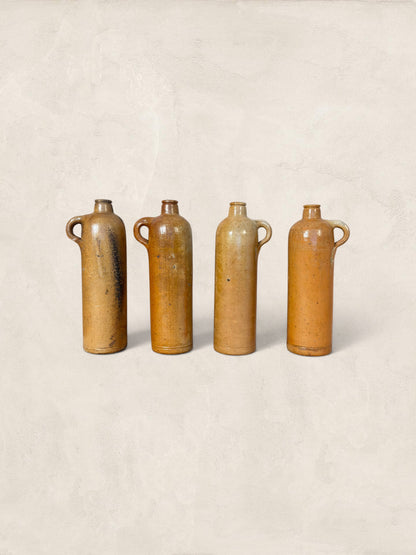 Set of Four Stoneware Bottles