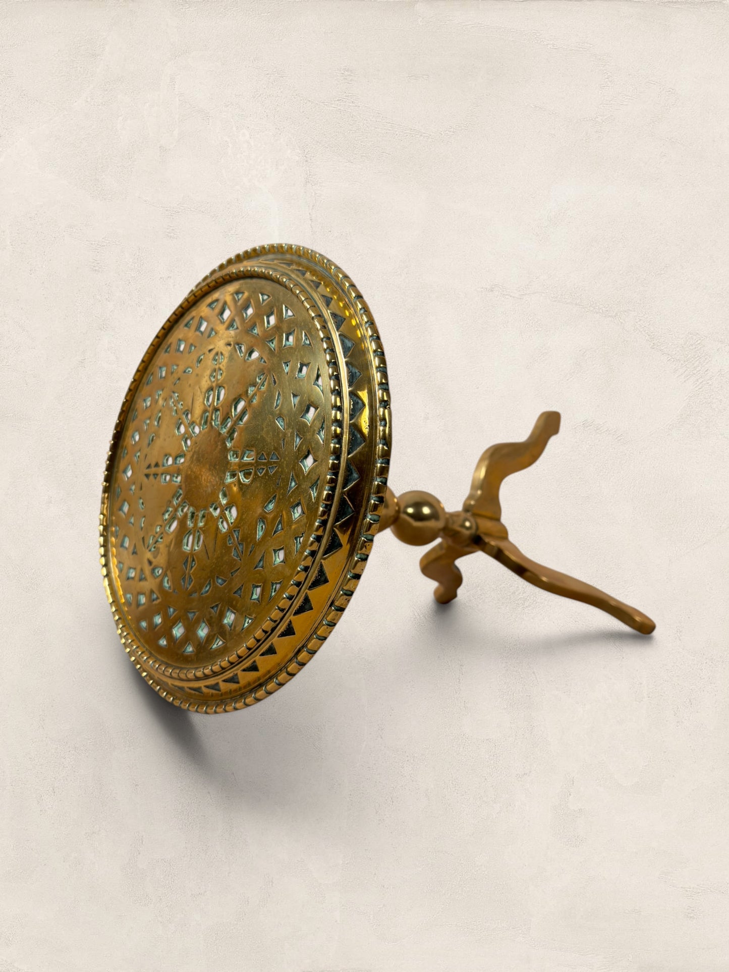 Georgian Brass Kettle Stand