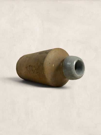 Victorian Salt-Glazed Stoneware Soda Bottle