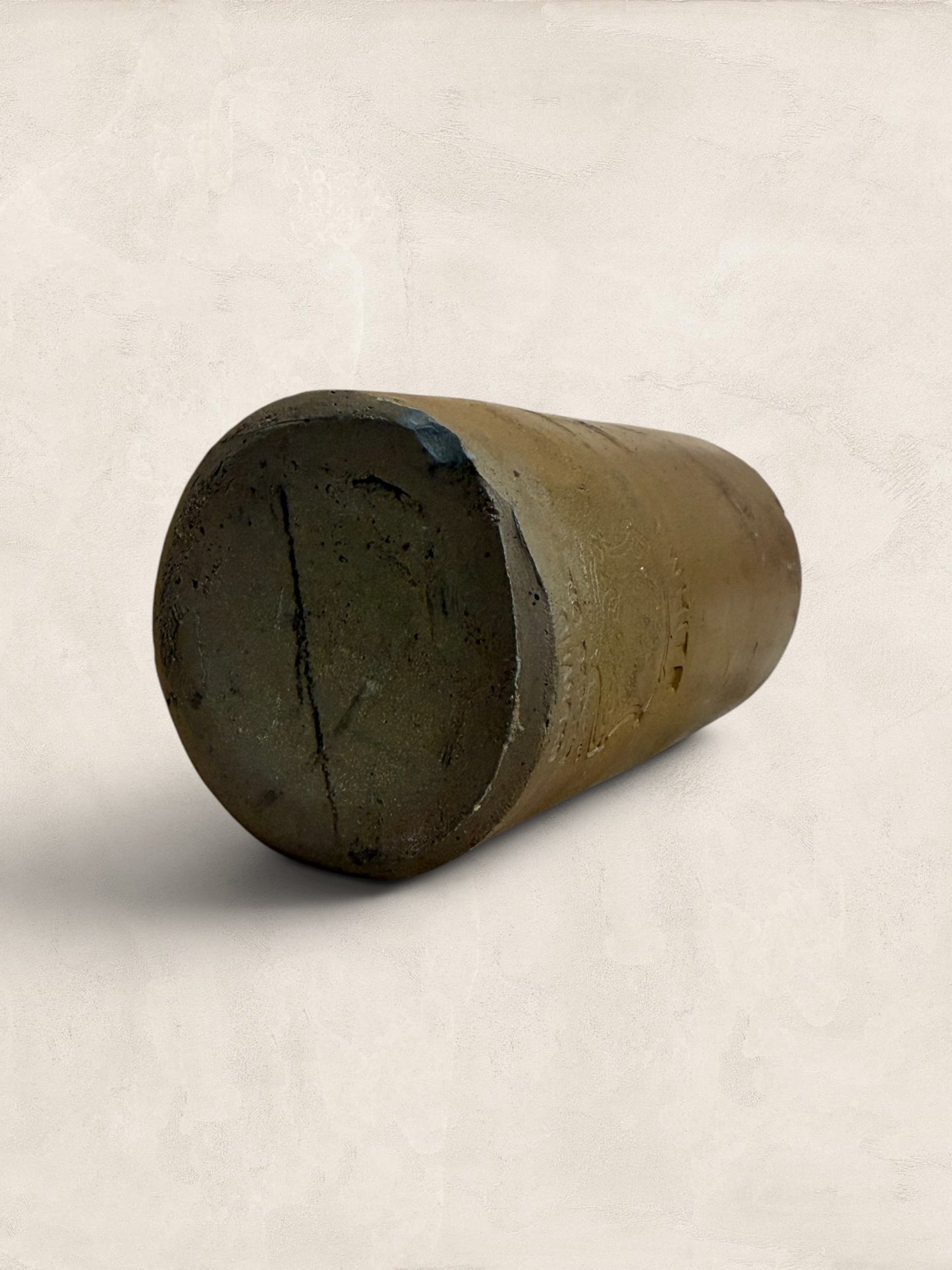 Victorian Salt-Glazed Stoneware Soda Bottle